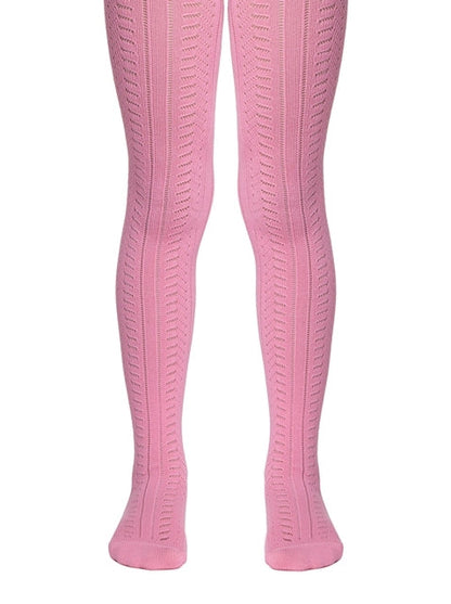 #7С-80СП(267) - Miss Conte-Kids Openwork Cotton Tights For Girls 6yr.-8yr.