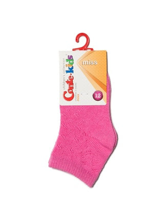Conte-Kids Miss #7С-76СП(113) - Lot of 2 pairs Cotton Openwork Ajour Socks For Girls