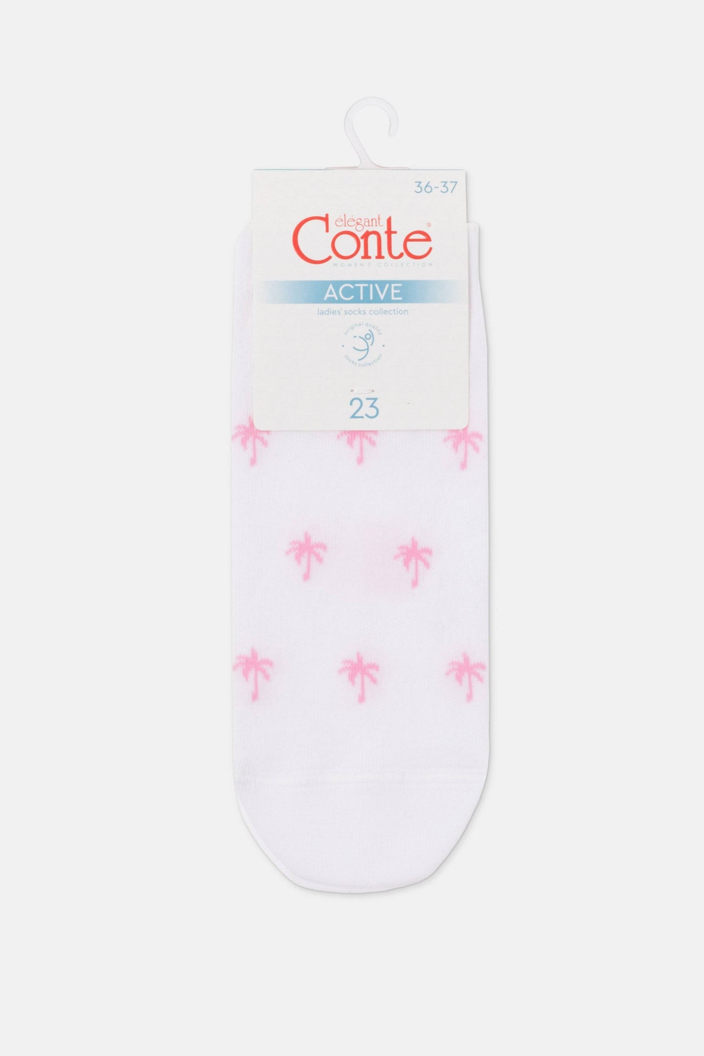 Cotton Ankle Socks Conte Active - 589 Palm Trees