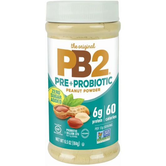 Pb2 - Peanut Powder Pre+Probiotic (Pack of 6-6.5oz)