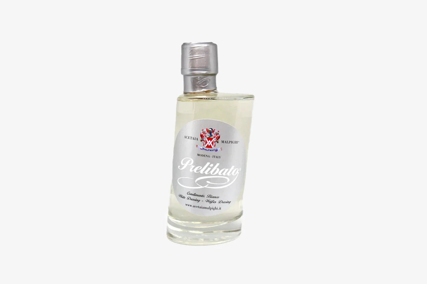 Acetaia Malpighi Prelibato White Balsamic Vinegar — Premium Italian Condimento Bianco