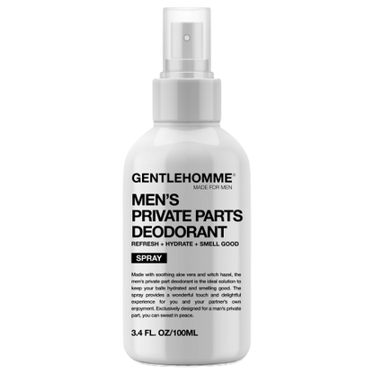 Men's Private Parts Deodorant Travel Kit