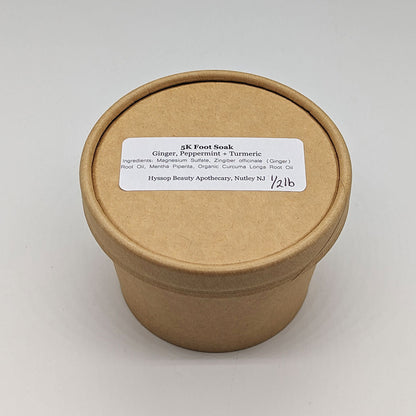 5K Foot Soak in Compostable Container
