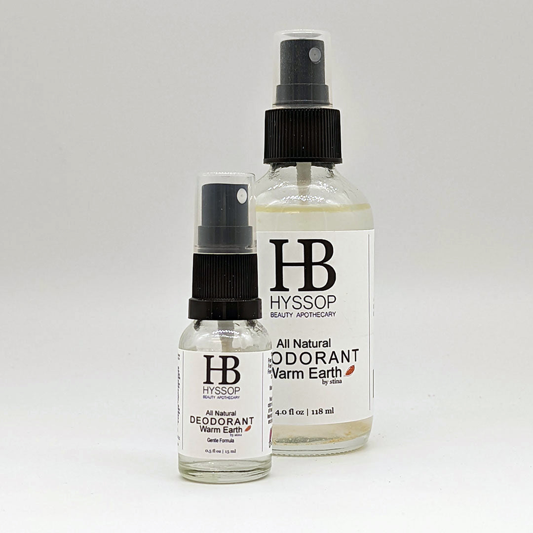 Aluminum-Free Deodorant: Warm Earth by stina Travel Size