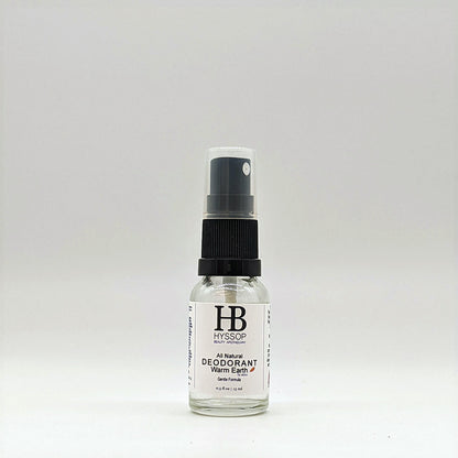 Aluminum-Free Deodorant: Warm Earth by stina Travel Size
