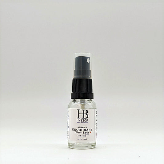 Aluminum-Free Deodorant: Warm Earth by stina Travel Size