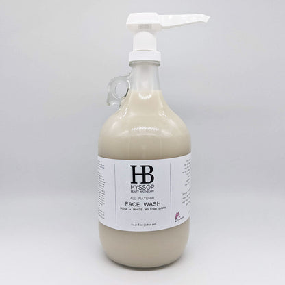 Bulk Face Wash (Rose + White Willow Bark)