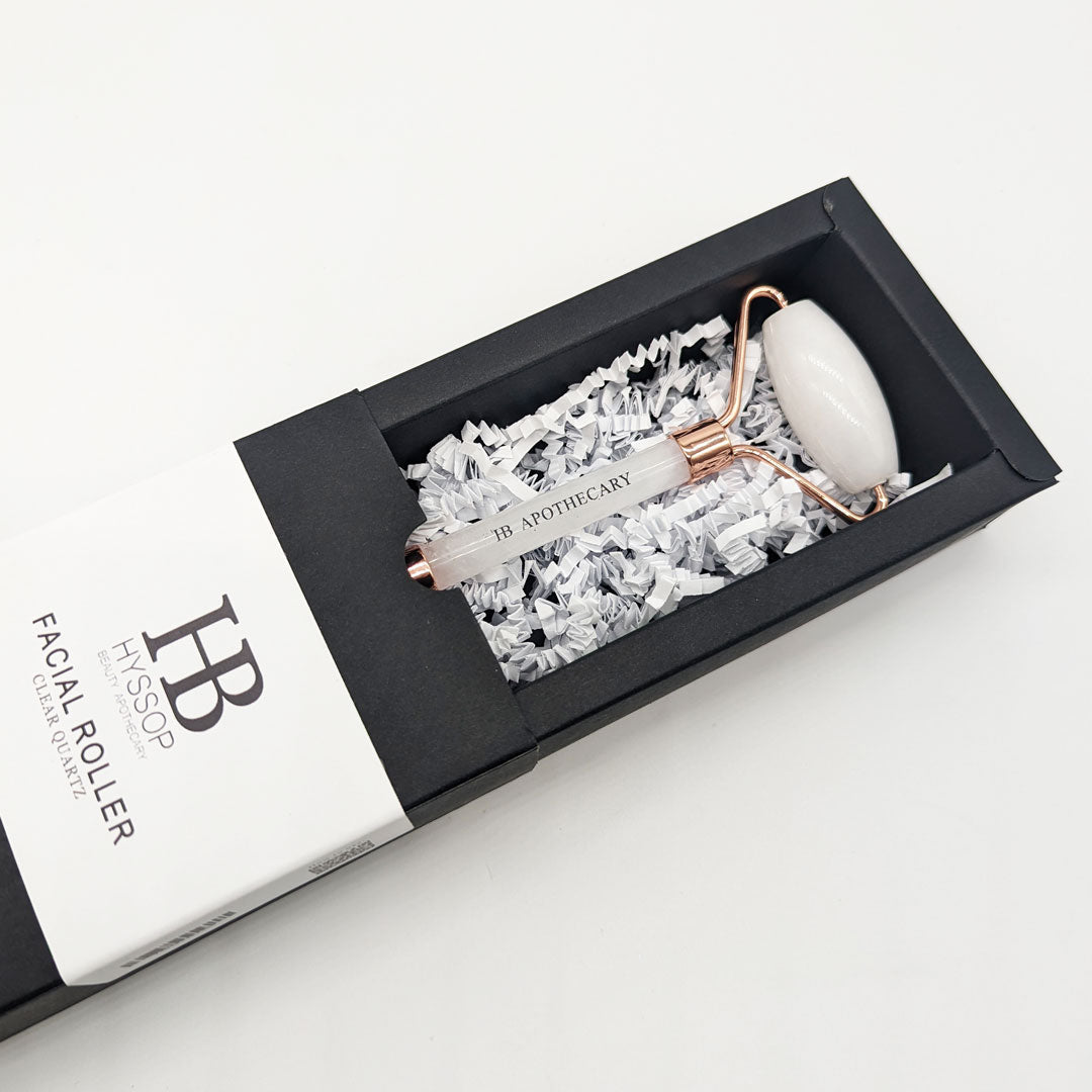 Clear Quartz Facial Roller
