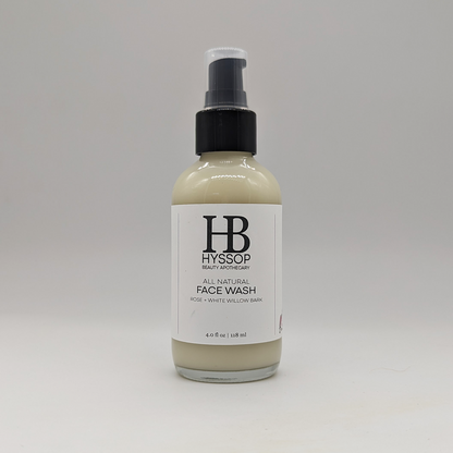 Rose + White Willow Bark Face Wash