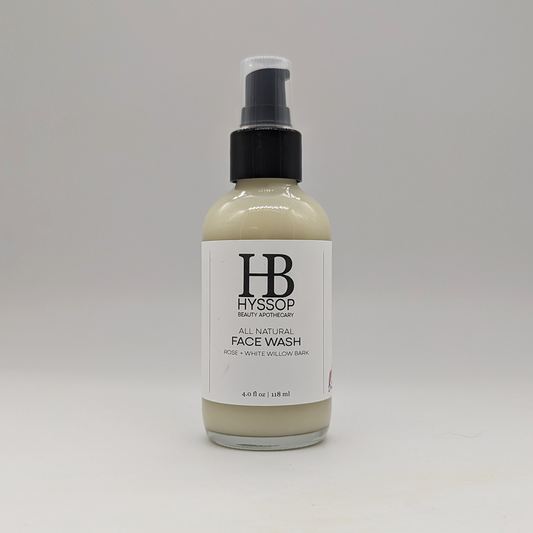 Rose + White Willow Bark Face Wash