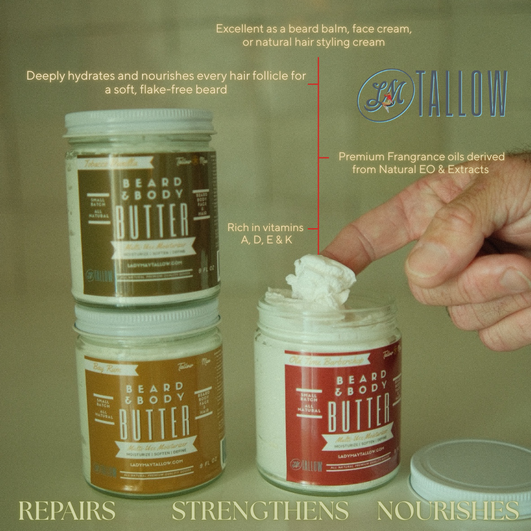 Tobacco Vanilla | Beard + Body Butter for Men