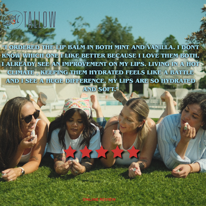 Lady May Tallow Lip Balm | All Natural Beef Tallow Lip Balm