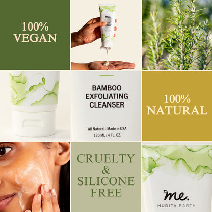 Bamboo Microdermabrasion Exfoliating Cleanser