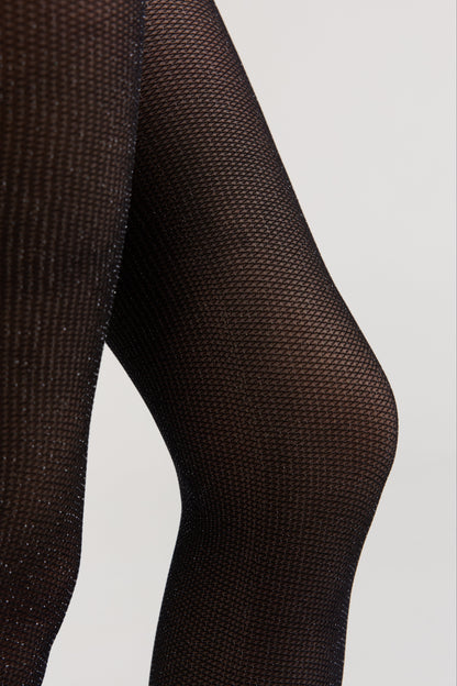 Fantasy Shimmering Tights Conte Rete Lurex - Fine Mesh Imitation