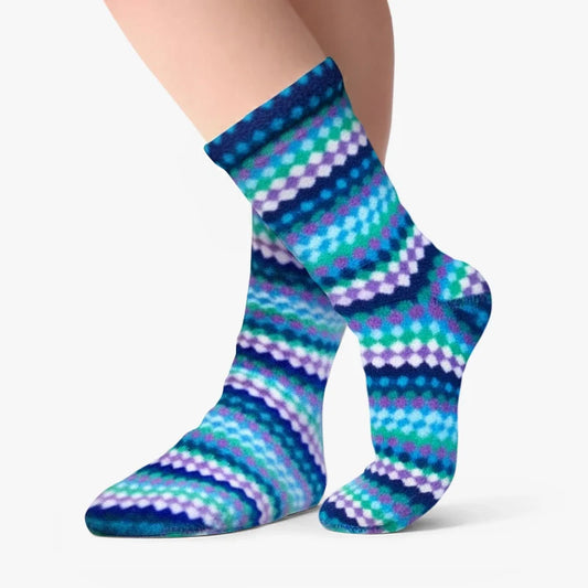 Polar Feet Adult Socks - Ripple