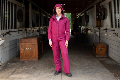 Winter Insulated Jumpsuit PRO - Raspberry