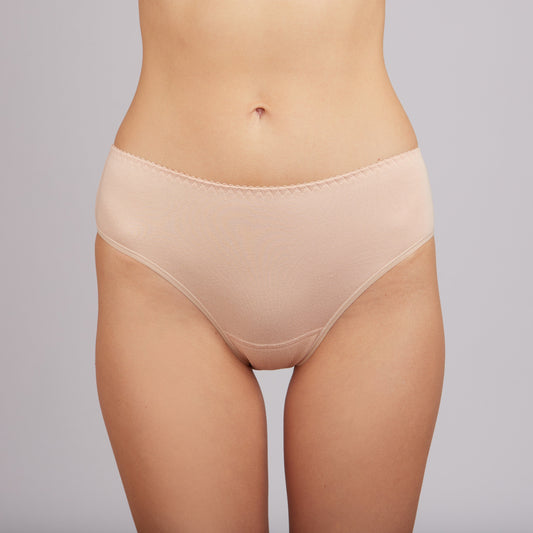 Cotton Panties Milavitsa 230360 - Medium-Waisted Slip