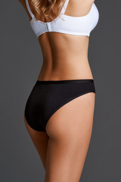 Cotton Panties Milavitsa 265420 - Medium-Waisted Slip