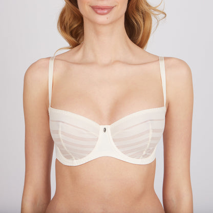 Bra Milavitsa 127640 - Soft Balconette, Sport-Chic, Invisible Edge