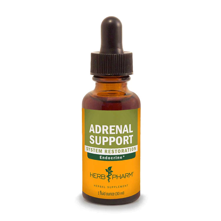 Herb Pharm Adrenal Support Tonic | Boosts Energy & Reduces Stress | 1 fl oz