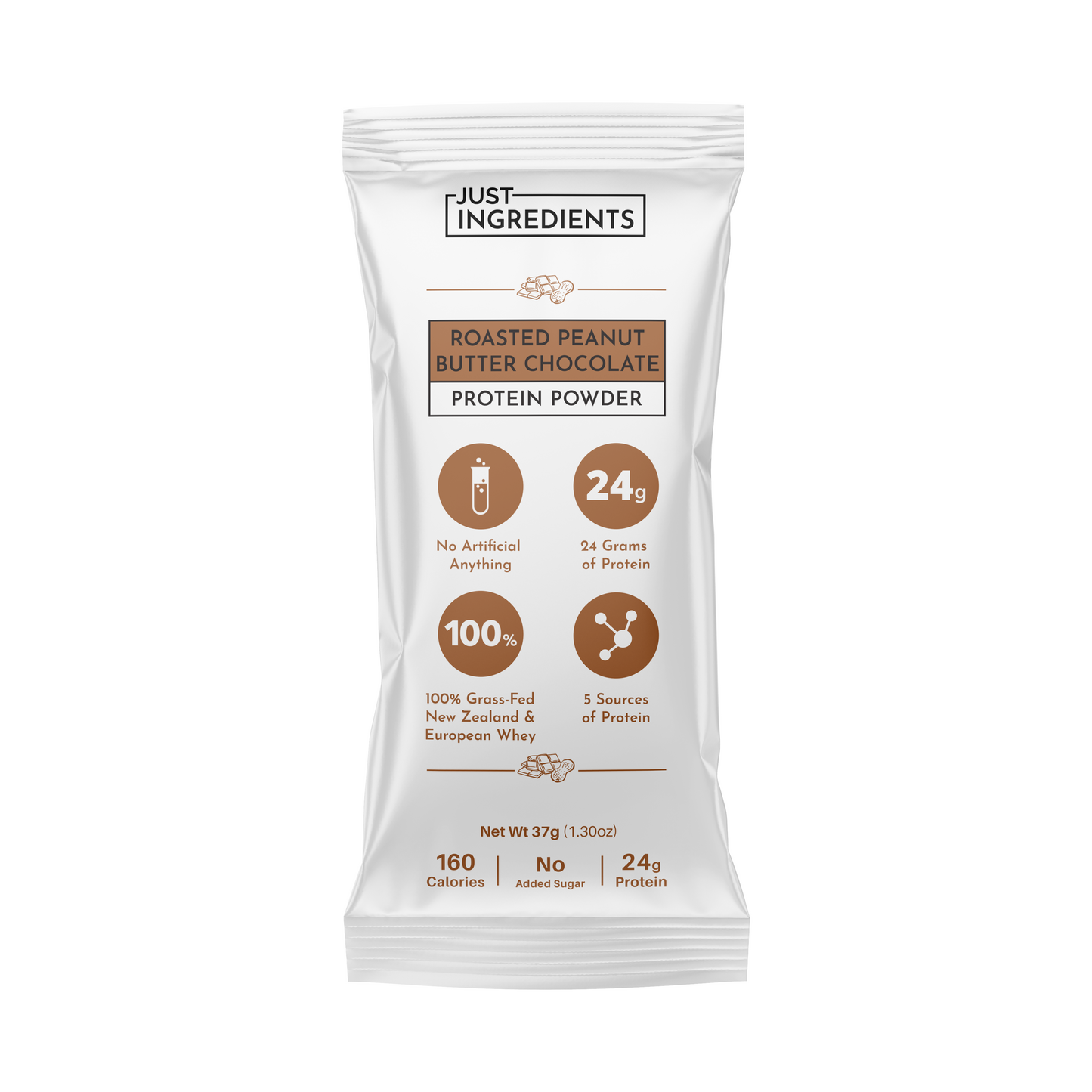 Roasted Peanut Butter Chocolate Protein Powder Stick
