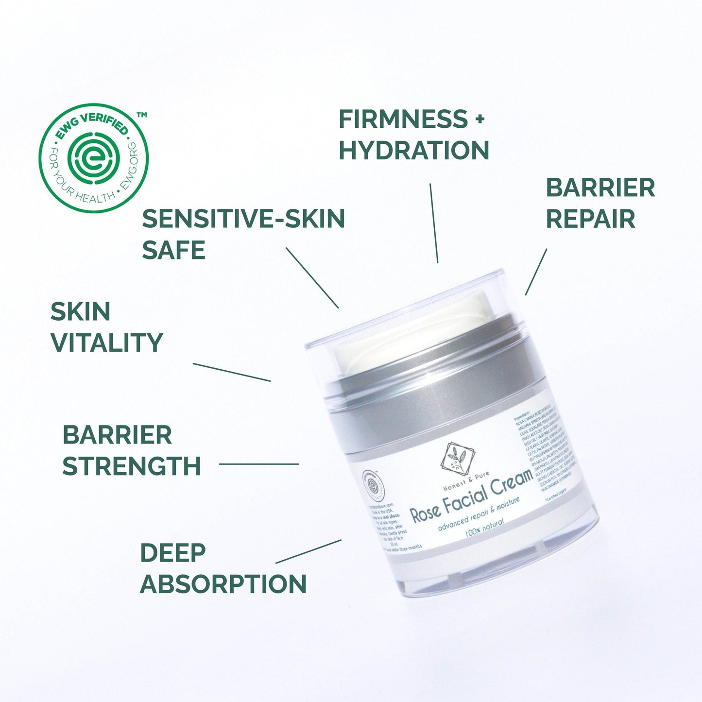 Rose Facial Cream
