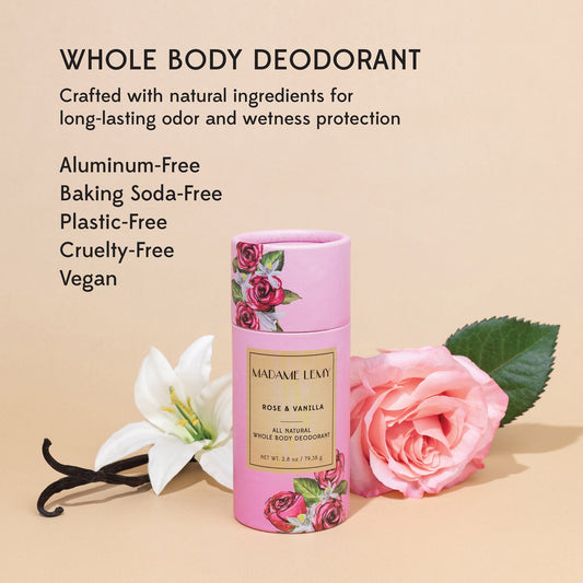 Rose & Vanilla<br>Whole Body Stick Deo