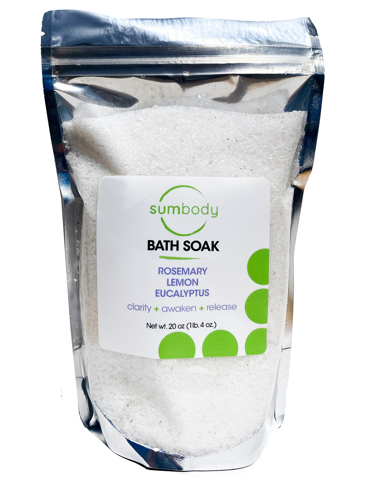 20oz Aromatherapy Bath Salts