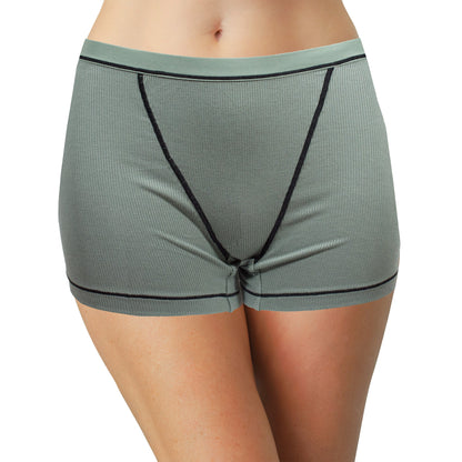 Modal Short with Contrast Stitching - Last Chance!