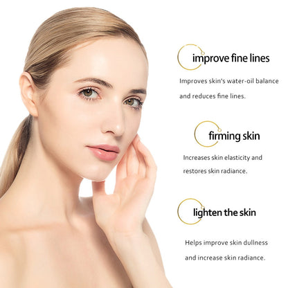 Skincare Product 24K Gold Niacinamide Face Serum Anti Aging Hyaluronic Acid for Face Shrinks Pores Korean Skin Care Products