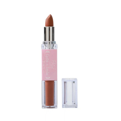 2-in-1 Lipstick and Lip Gloss Combo