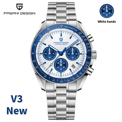 2023 New Men's Speed ChronoLux Quartz Watch: Luxury, Performance, and Elegance with Automatic Date and Sapphire Mirror
