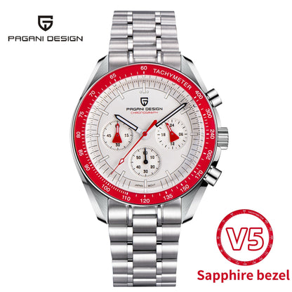 2023 New Men's Speed ChronoLux Quartz Watch: Luxury, Performance, and Elegance with Automatic Date and Sapphire Mirror