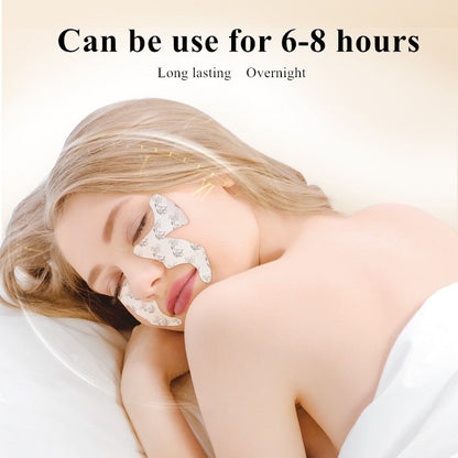 Ilisya Anti-Wrinkle Overnight Firming Eye Mask Ginseng Polypetide Hydrogel Moisturizing nasolabial folds Eye Patch 5 Pairs