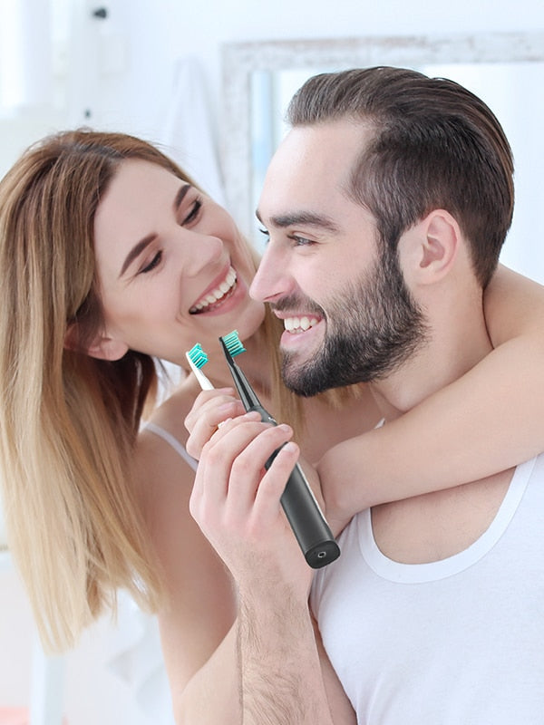 Fairywill Electric Toothbrushes for Adults Kids 5 Modes Smart Timer Rechargeable Whitening Sonic Toothbrush with 10 Brush Heads