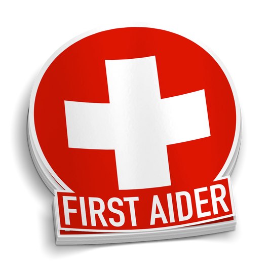 First Aider Sticker