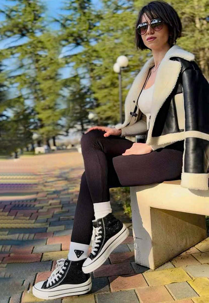 Asuka High Top Sneakers