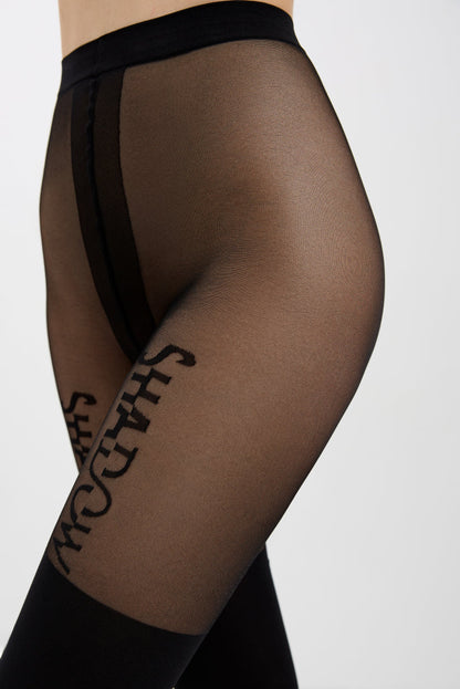 Fantasy Tights Conte Shadow - Stockings Imitation