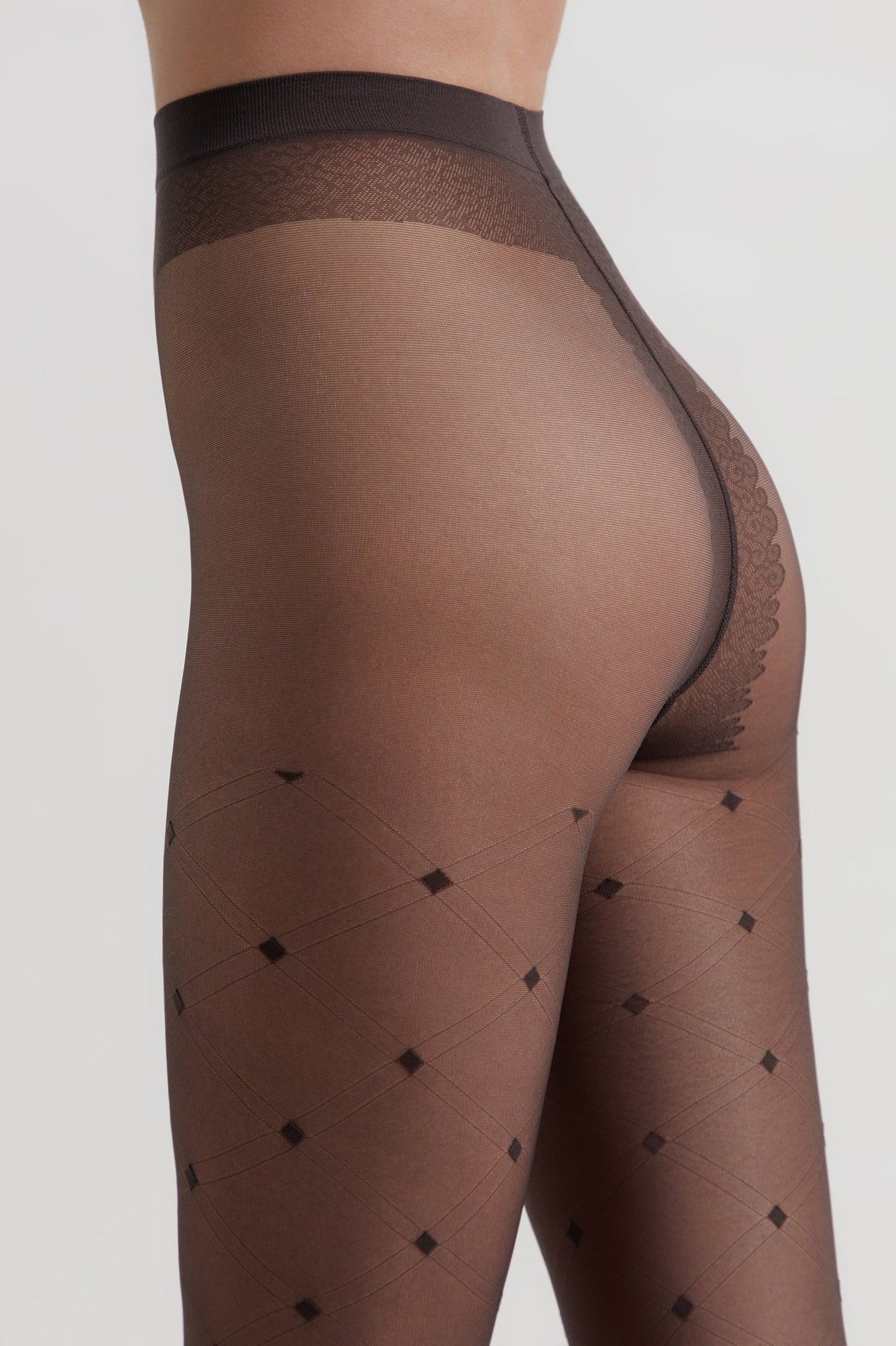 Fantasy Tights Conte Shape - Geometric Pattern Diamonds