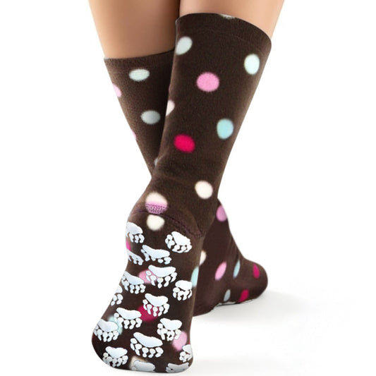 Kids' Nonskid Fleece Socks - Smarties