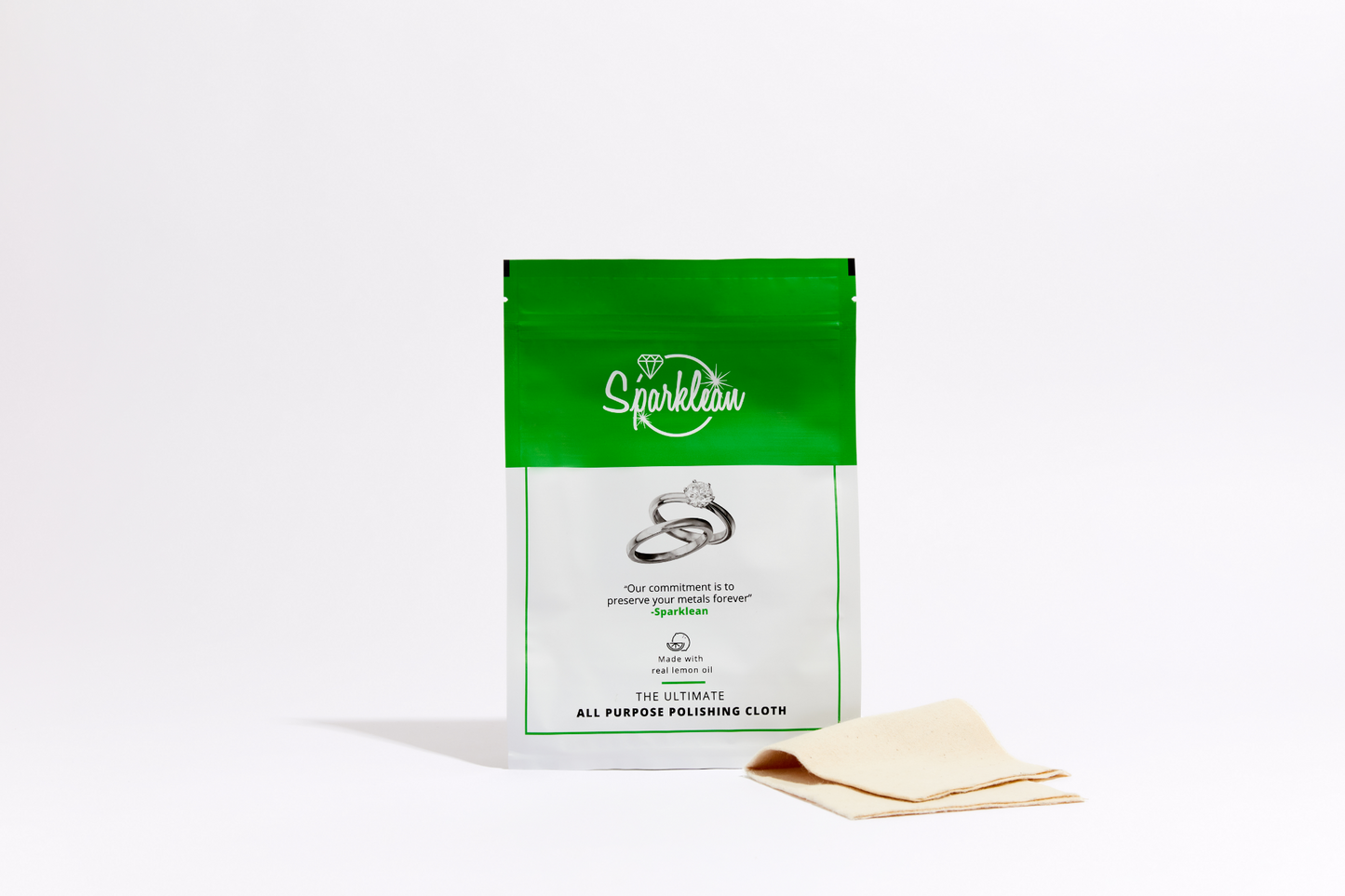 Sparklean® Professional Polishing Cloth — Removes tarnish & restores shine on all metals