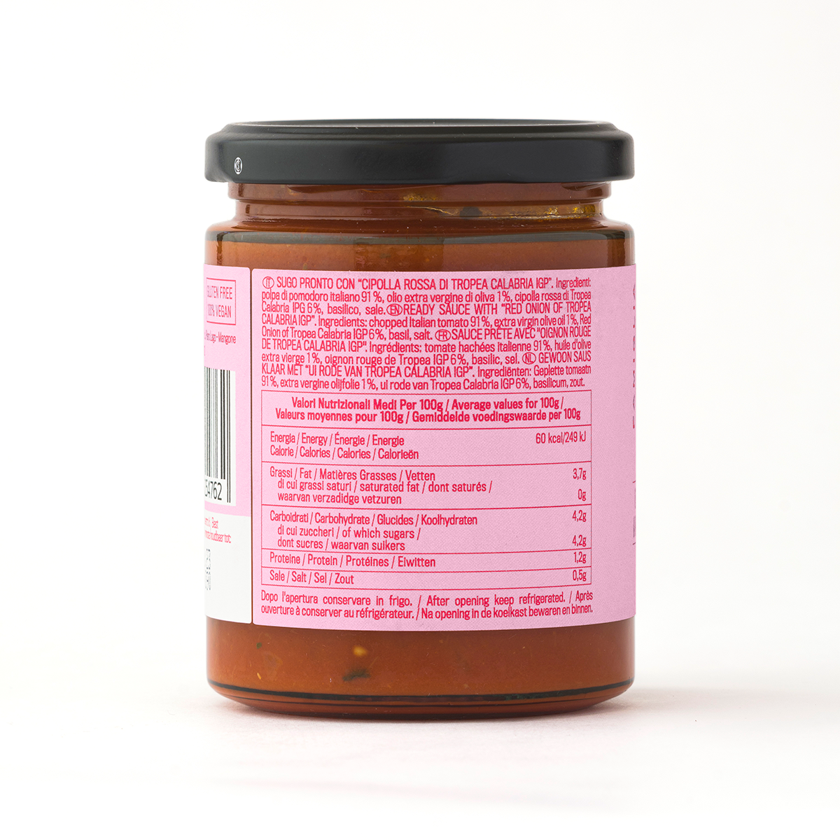 Famiglia Crispino Tropea Red Onion Pasta Sauce — IGP Certified Italian