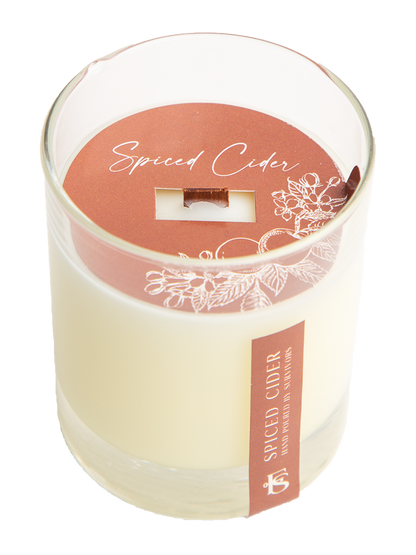 Spiced Cider 7.5 oz Wooden Wick Candle