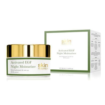 K2 Activated EGF day moisturiser + Activated EGF night moisturiser
