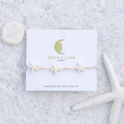 Sunny Seastar Anklet