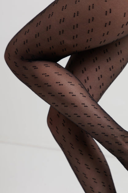 Fantasy Tights Conte Street - Triple Dot Pattern