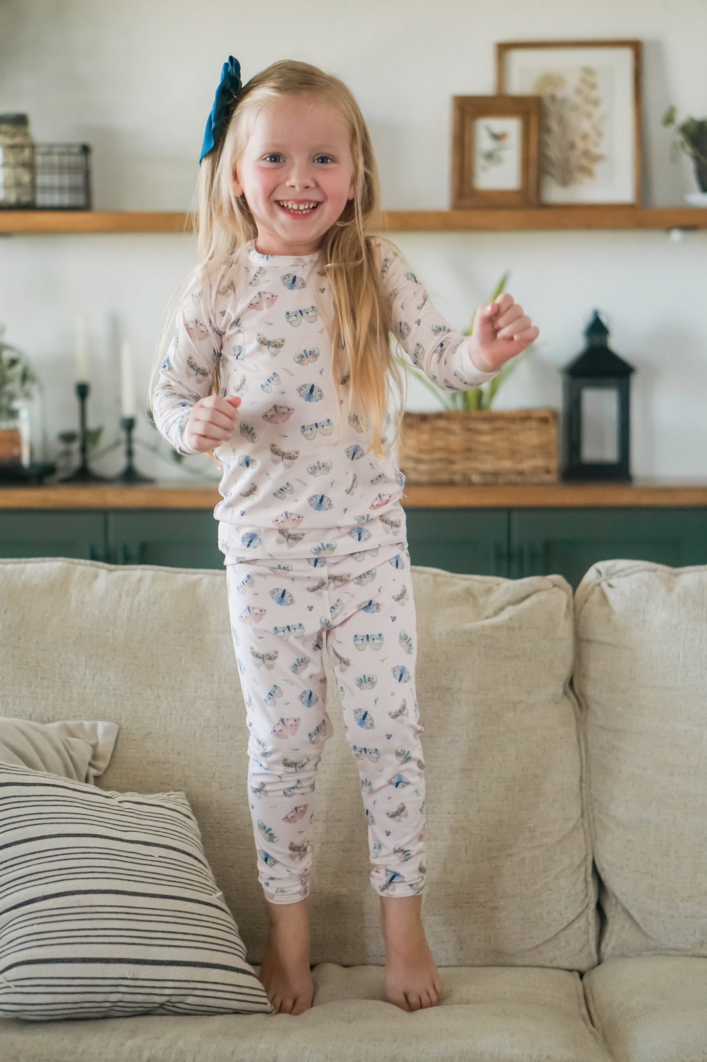 Luna Moths 2pc Bamboo Pajamas
