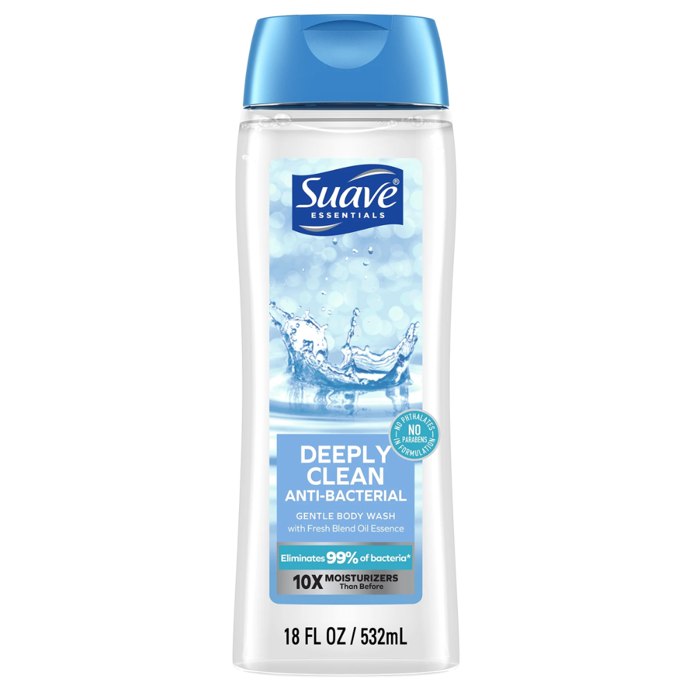 Suave Deeply Clean Body Wash (18 oz)