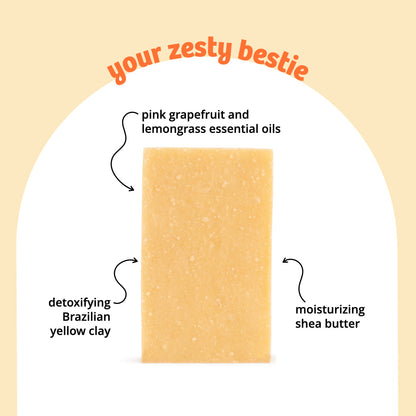 Main Squeeze Moisturizing Hand & Body Bar Soap