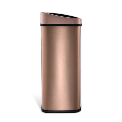 13.2 Gallon | Rectangular Motion Sensor Trash Can | DZT-50-28
